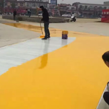 松江彩色路面喷涂翻新的使用寿命多长