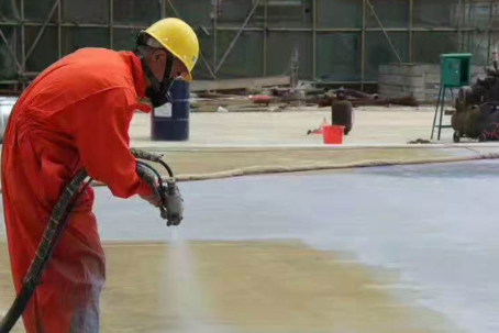 松江彩色路面喷涂是一种为路面